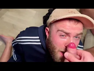 Thumbnail: Intense Moaning Amateur Couple’s Bedroom Cumshot Finale