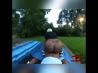 Thumbnail: Young Neighbor Sucks Cock in Backyard Secret Tryst